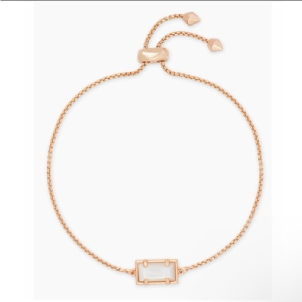 KENDRA SCOTT Phillipa Chain Bracelet Rose Gold